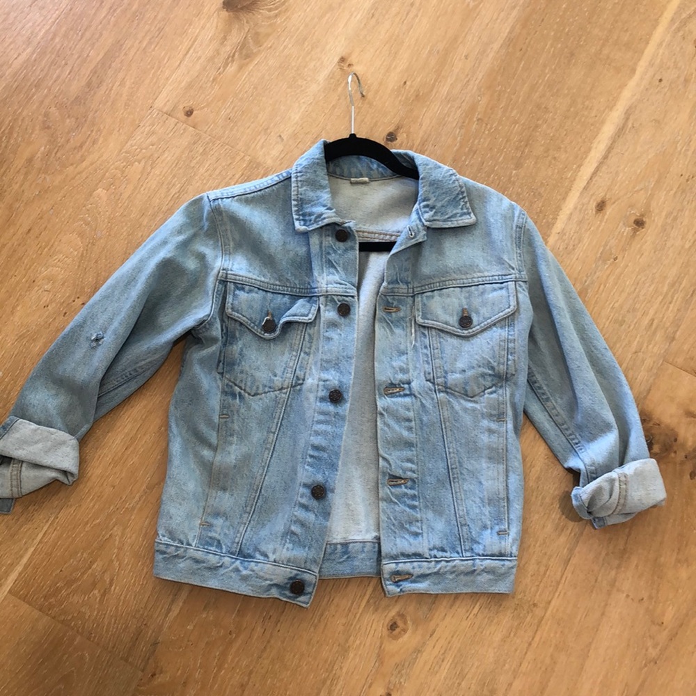 Vintage denim jacket!